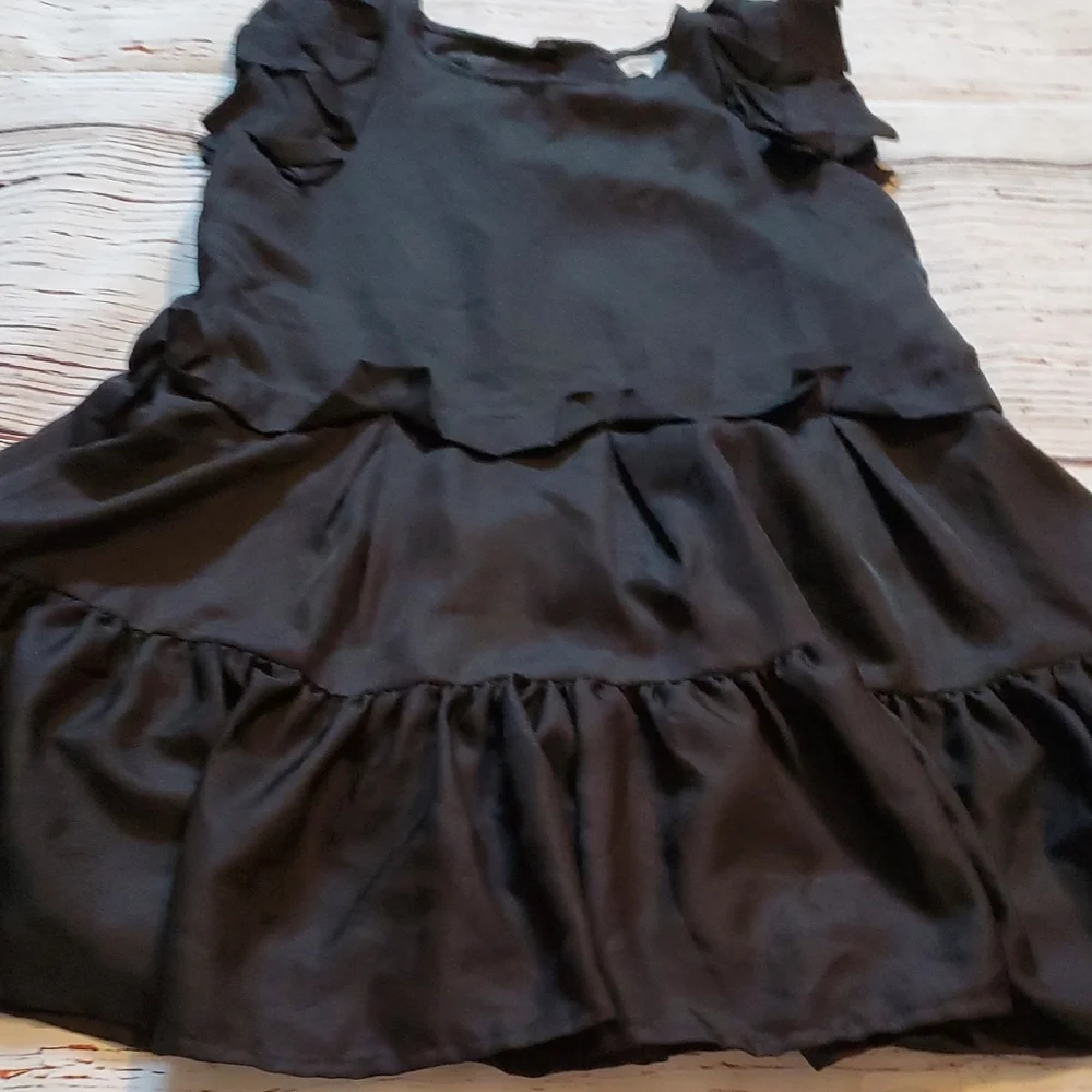 Gymboree Black Tiered Ruffled Sundress 👩🖤